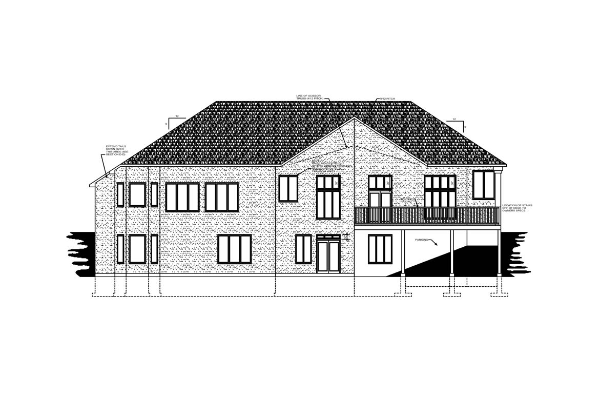 Mobile back elevation