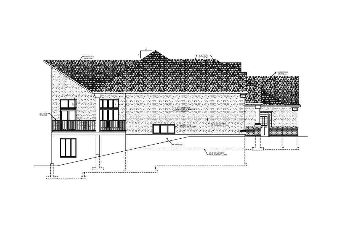 Mobile left elevation