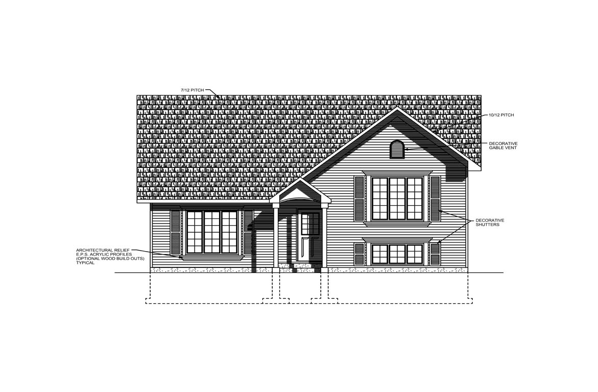 Mobile front elevation