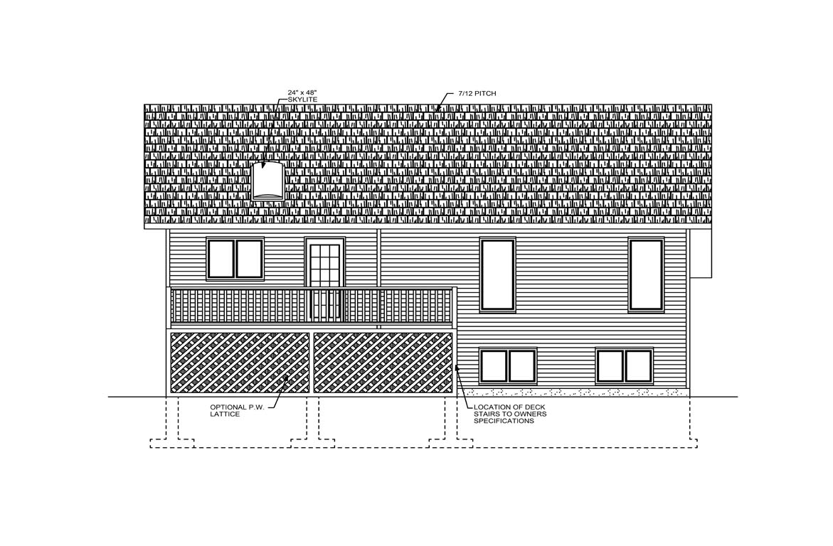 Mobile back elevation