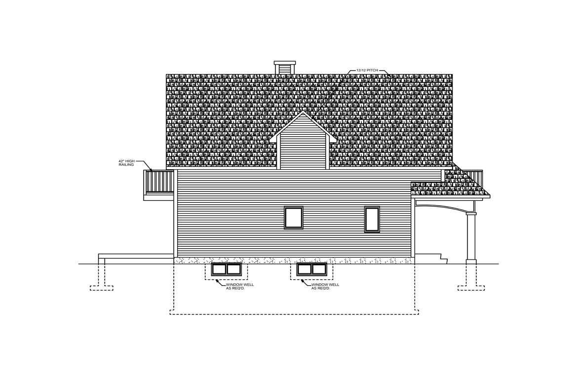 Mobile left elevation