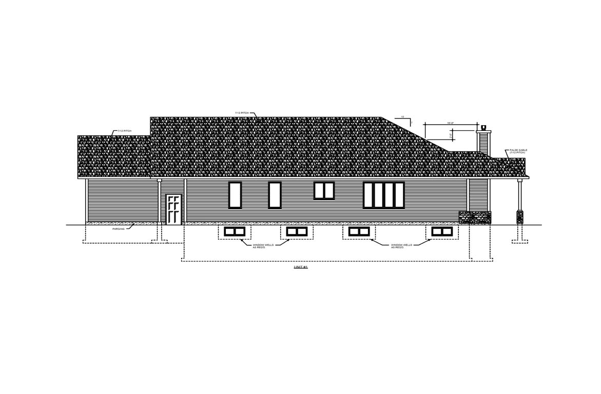 Mobile left elevation