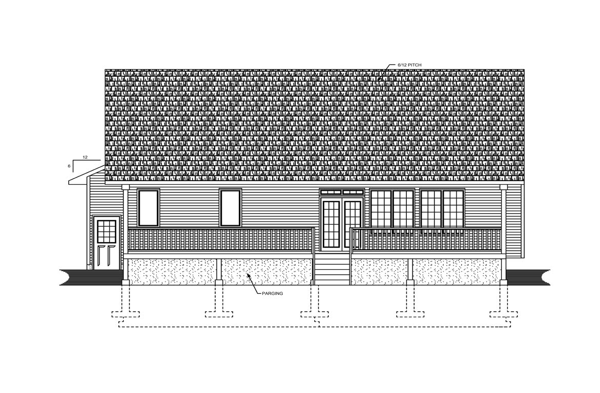 Mobile back elevation