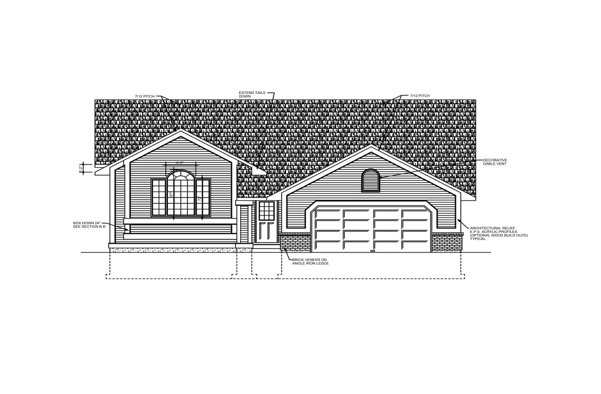 Mobile front elevation