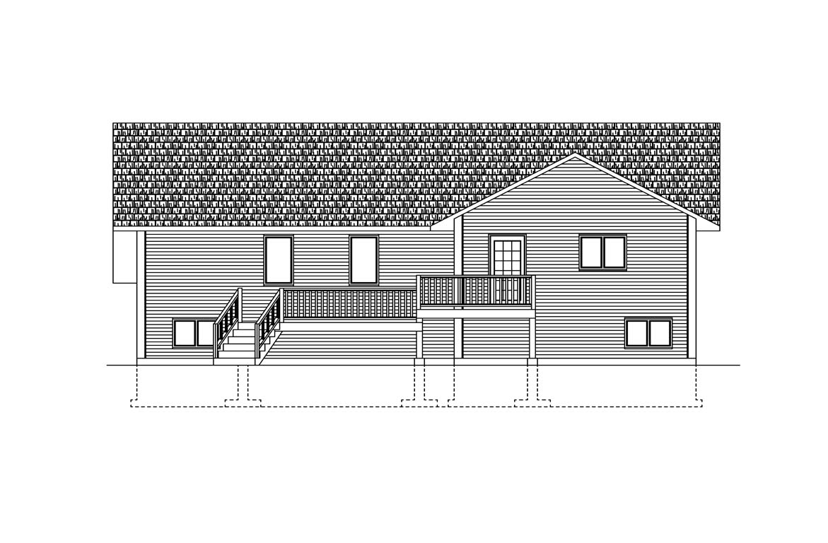 Mobile back elevation