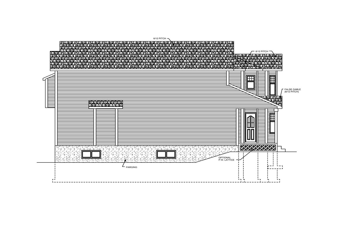 Mobile left elevation