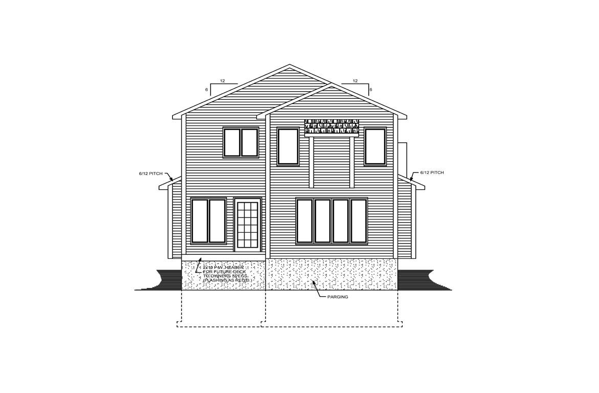 Mobile back elevation
