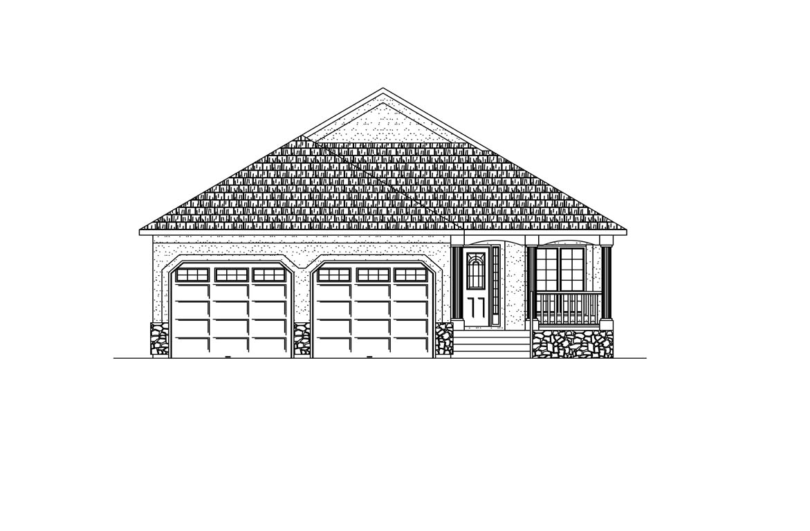 Mobile front elevation