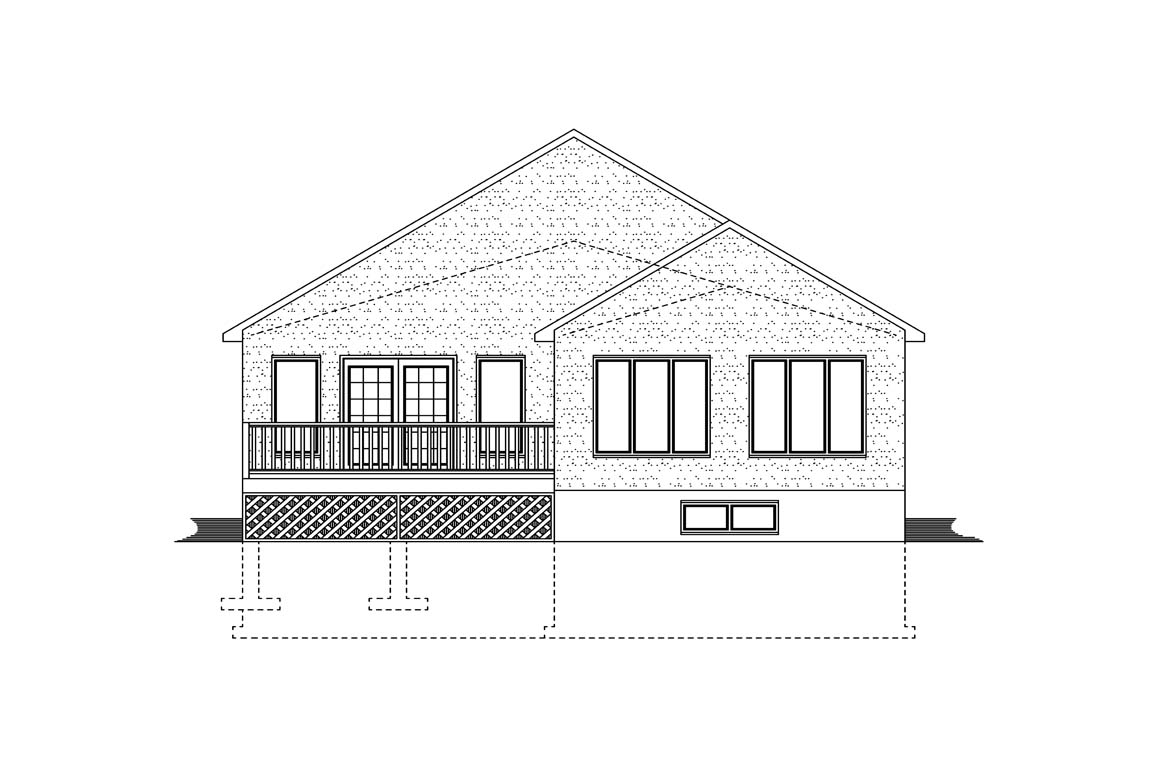Mobile back elevation