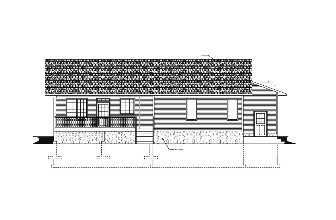 Mobile back elevation