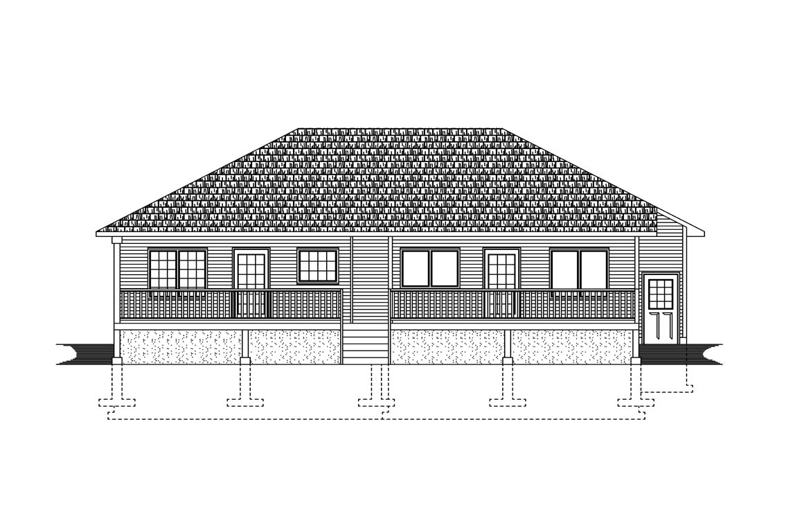 Mobile back elevation