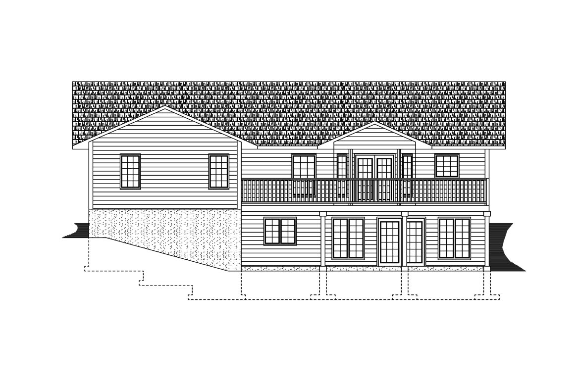 Mobile back elevation