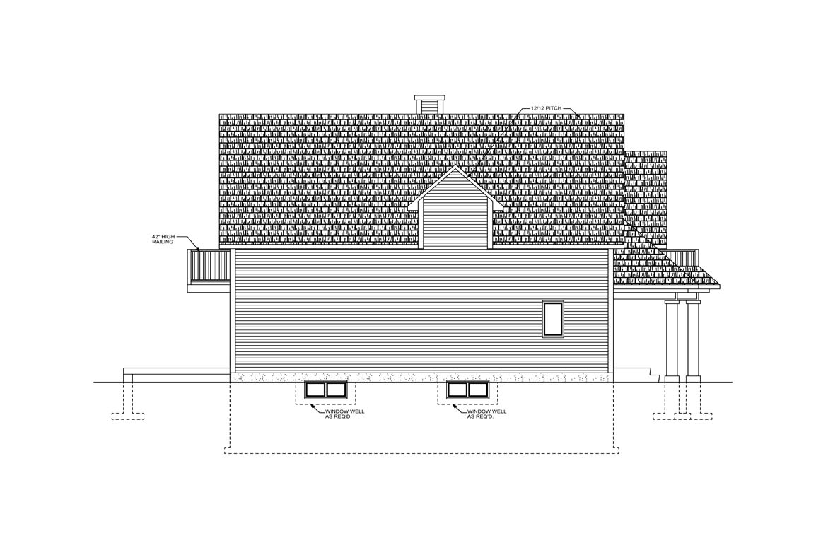 Mobile left elevation