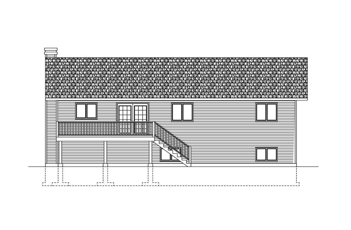 Mobile back elevation