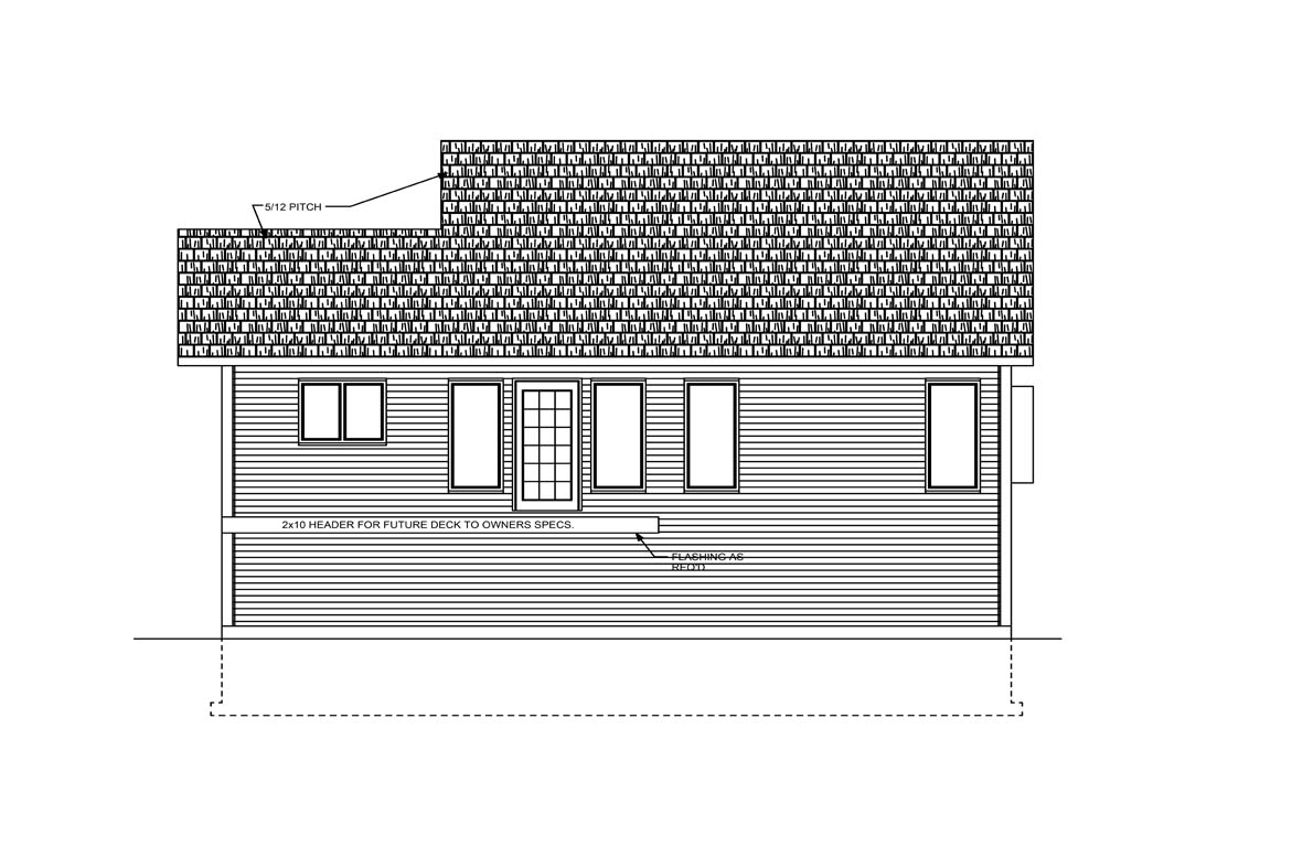 Mobile back elevation