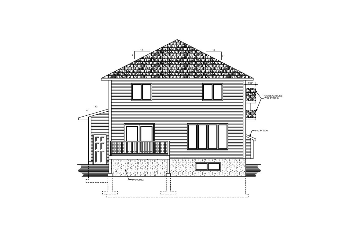 Mobile back elevation