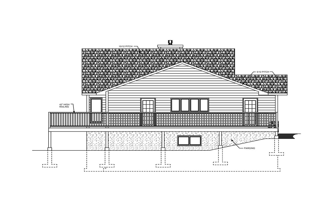 Mobile left elevation
