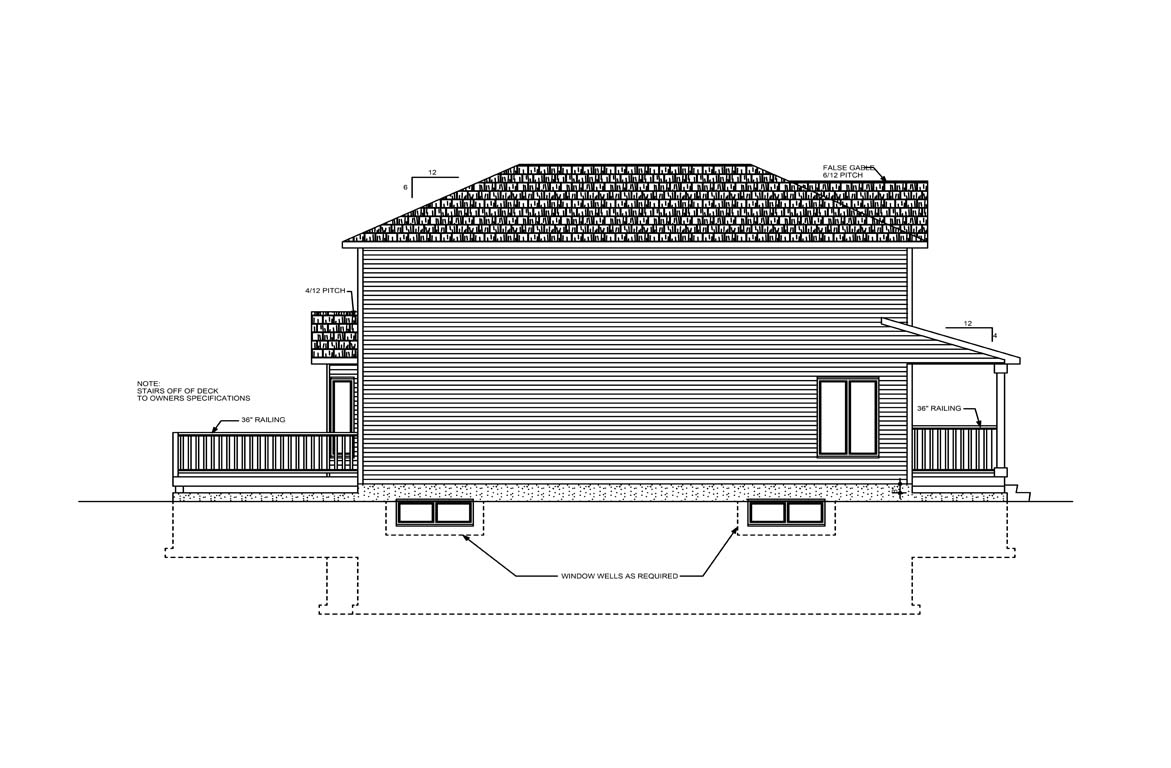 Mobile left elevation