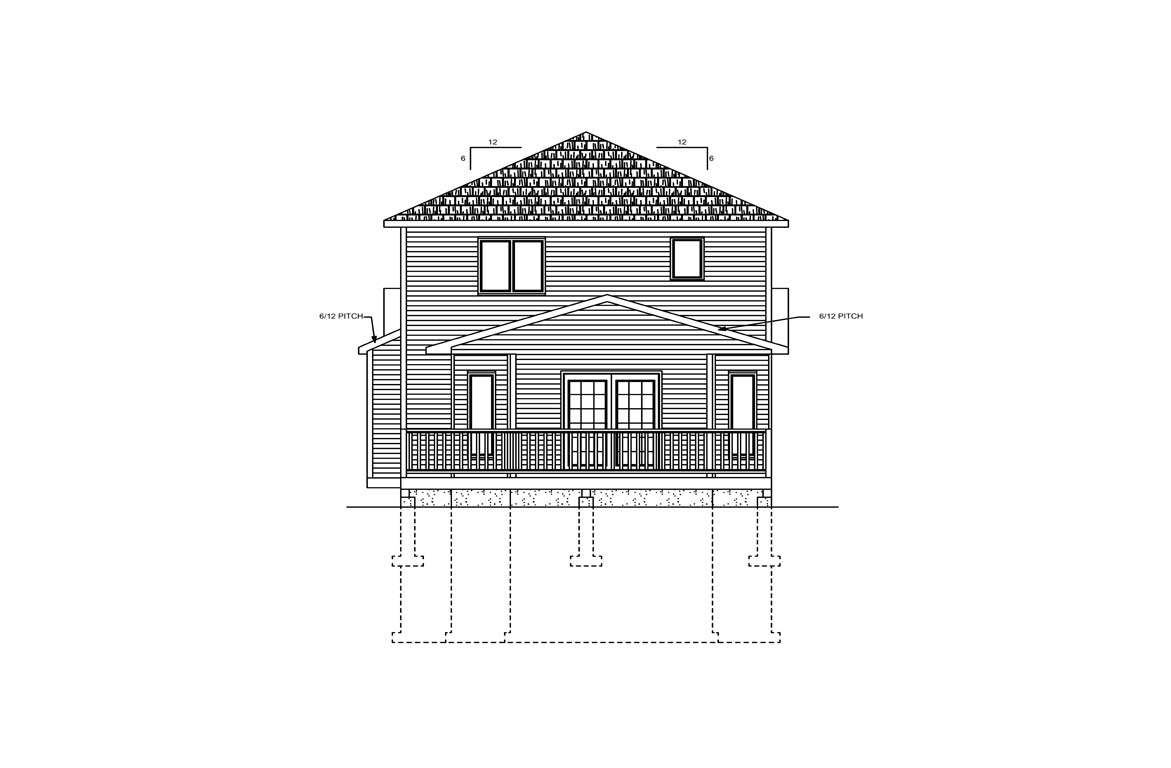 Mobile back elevation