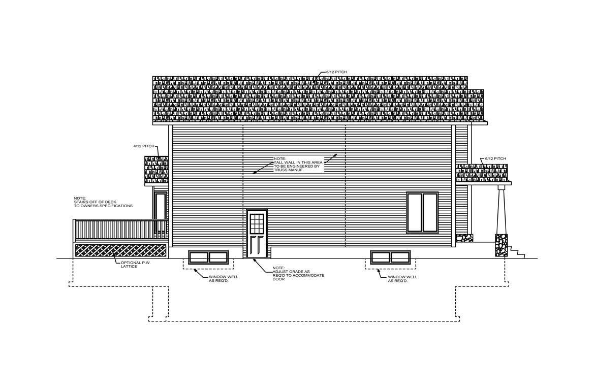 Mobile left elevation