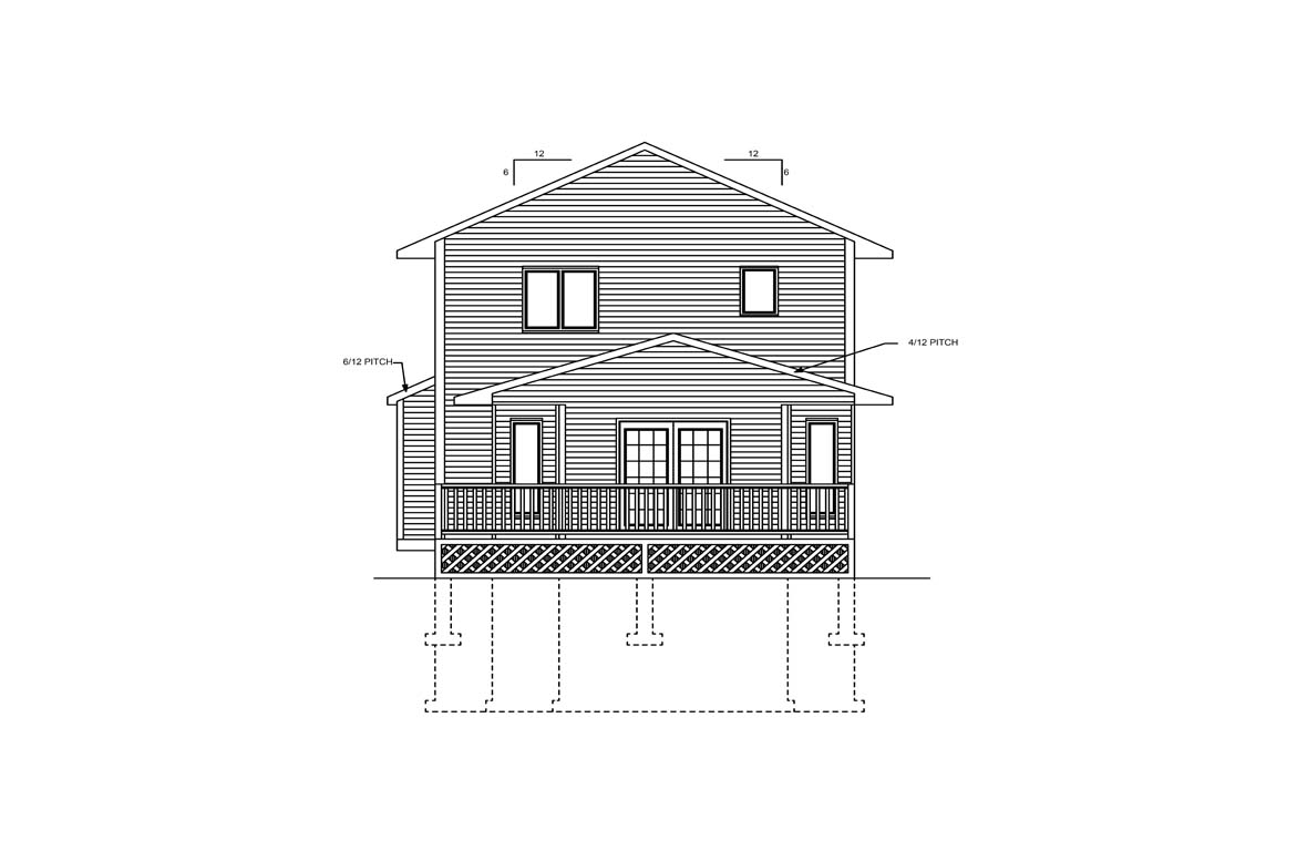 Mobile back elevation