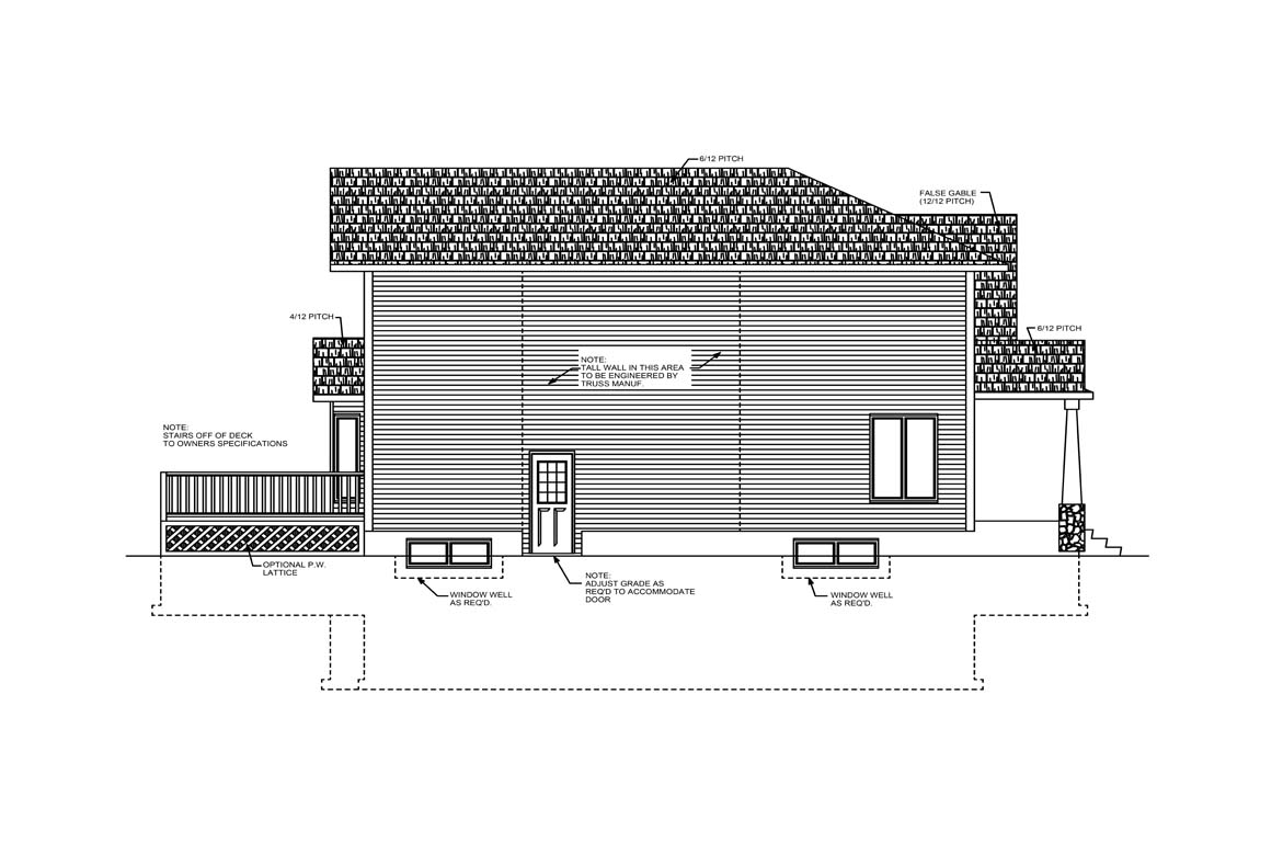 Mobile left elevation