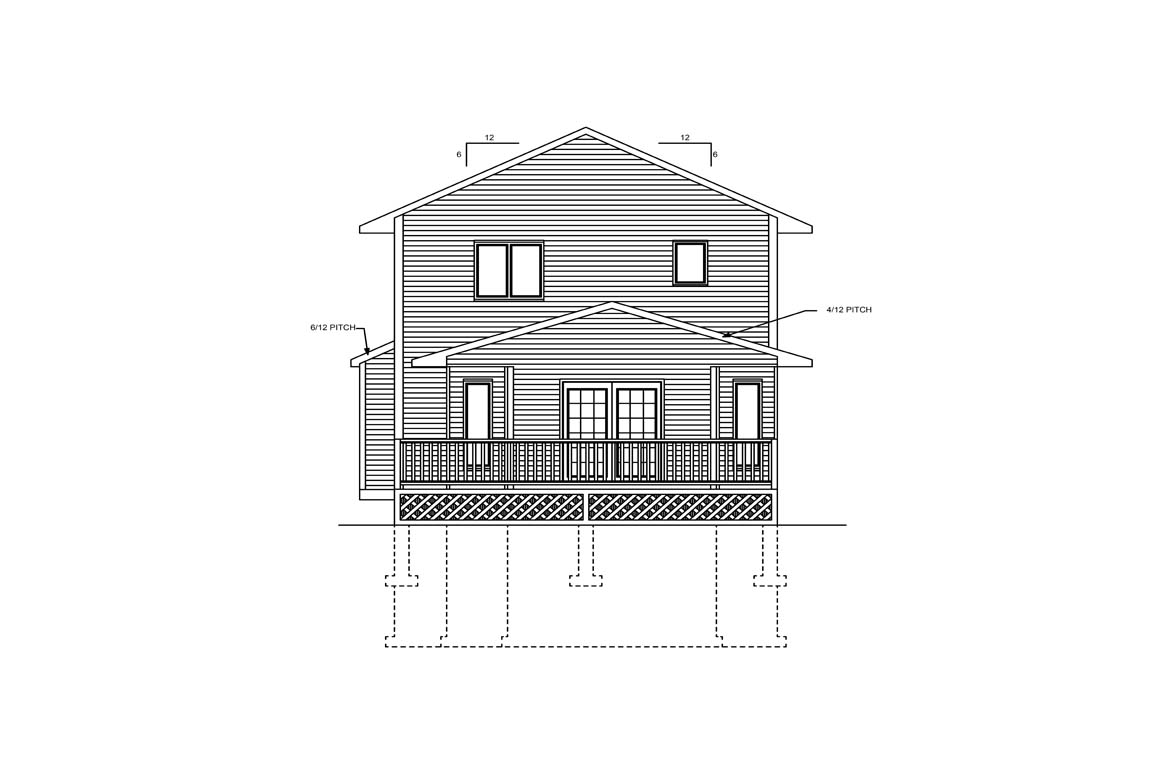 Mobile back elevation