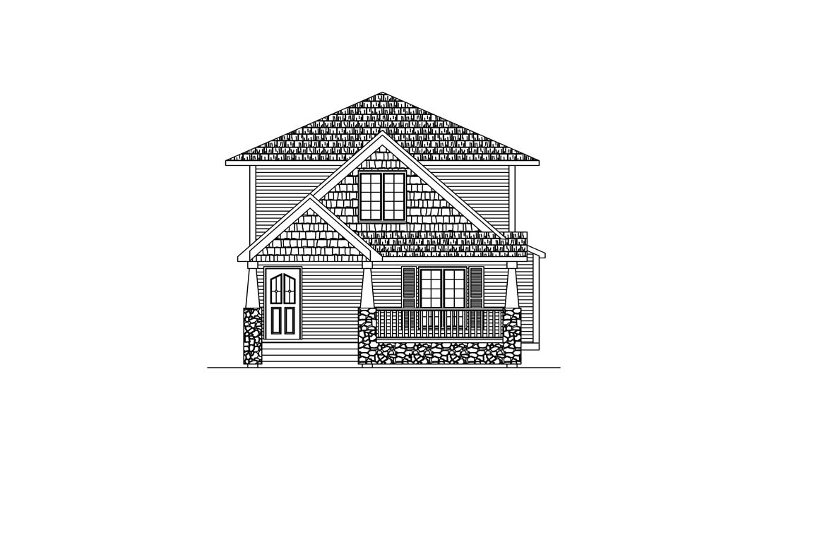 Mobile front elevation