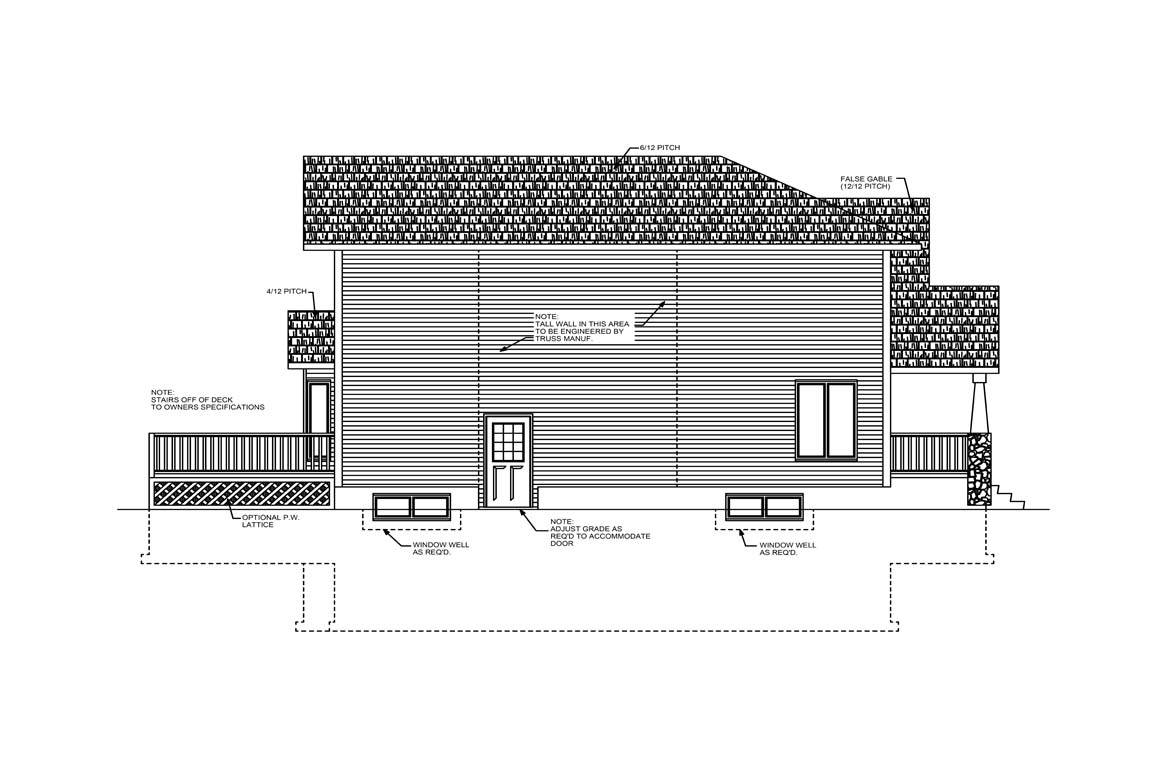 Mobile left elevation