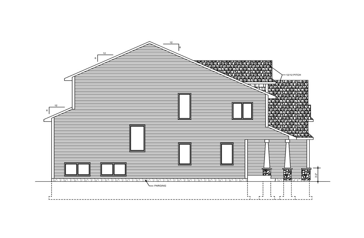 Mobile left elevation
