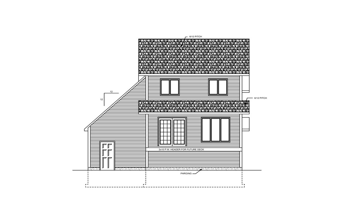 Mobile back elevation