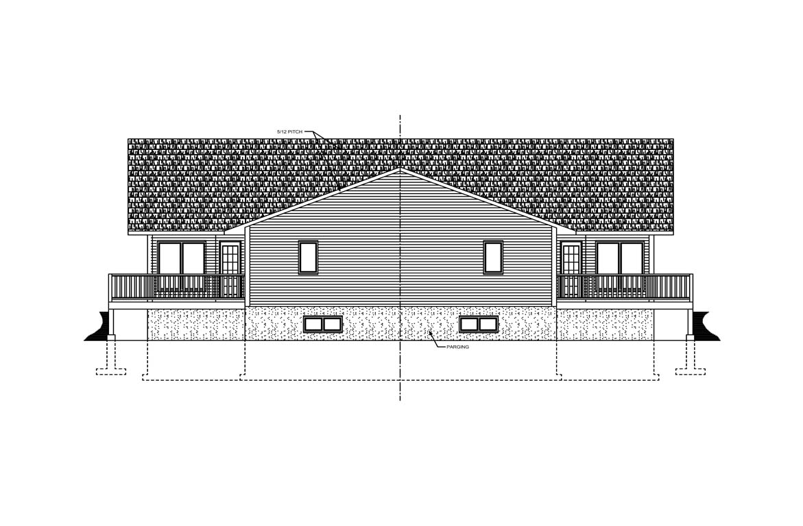 Mobile back elevation
