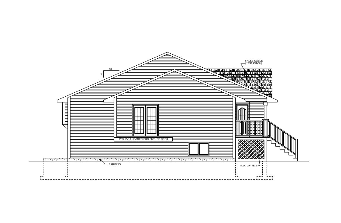 Mobile left elevation