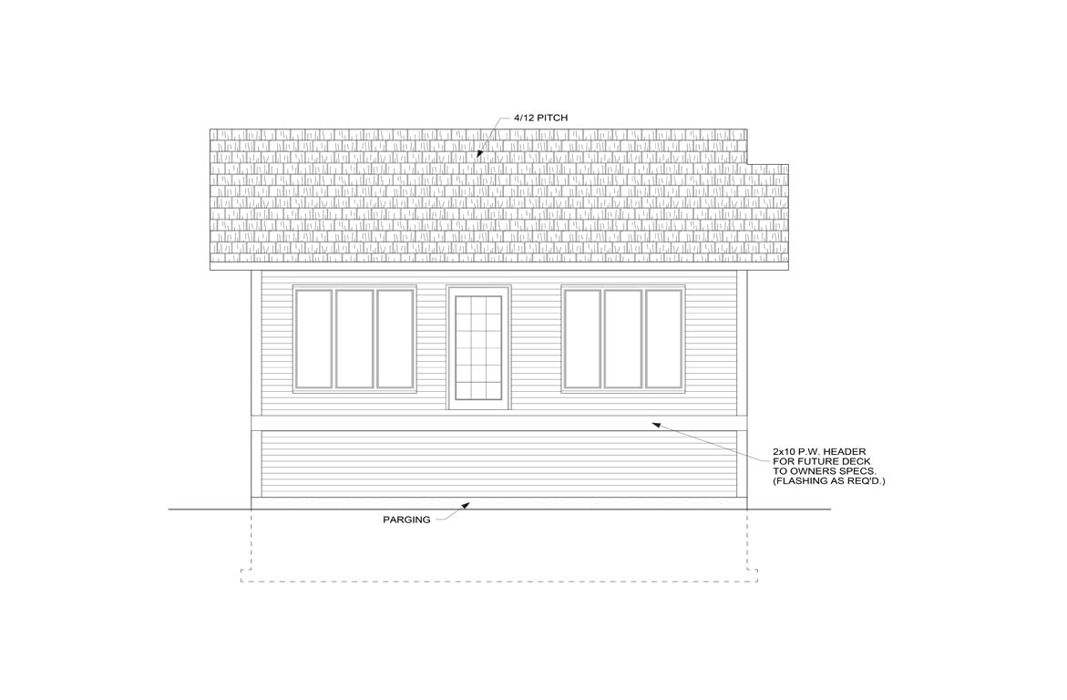 Mobile back elevation