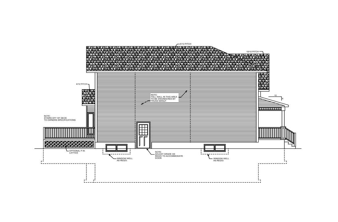 Mobile left elevation