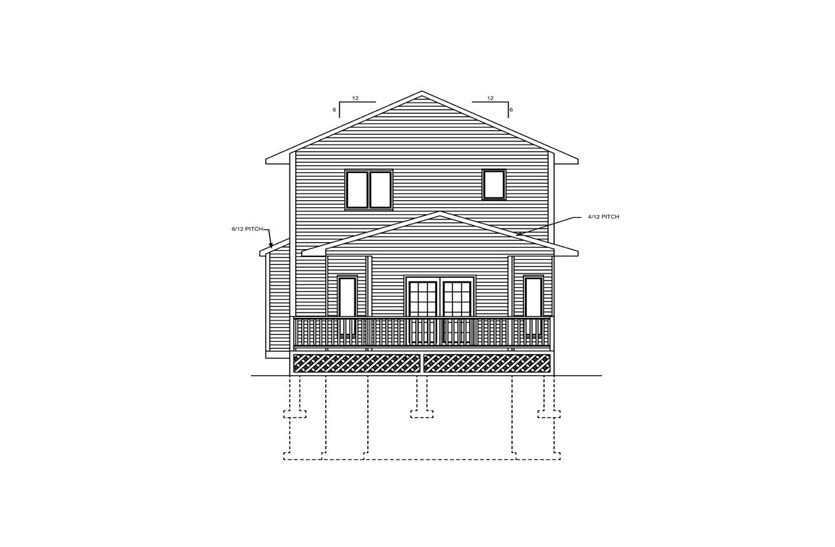 Mobile back elevation