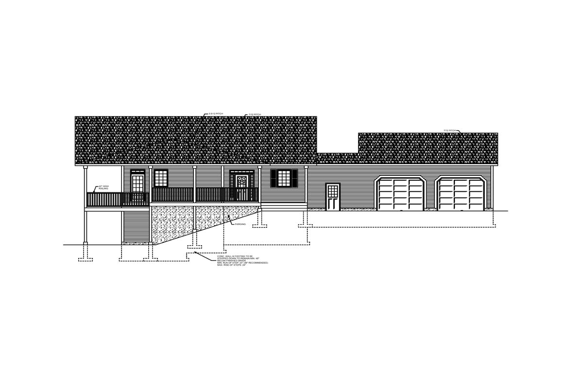 Mobile front elevation