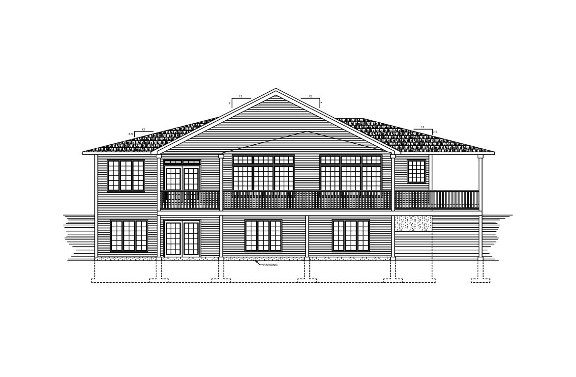 Mobile left elevation