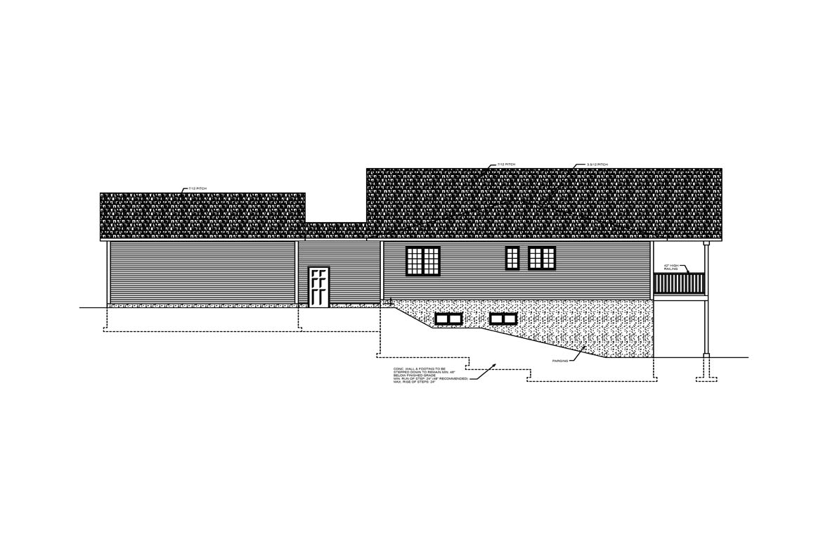 Mobile back elevation
