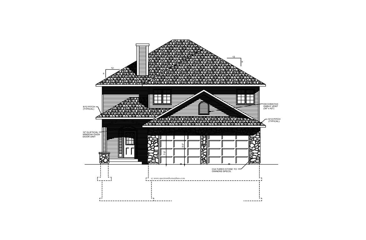 Mobile front elevation
