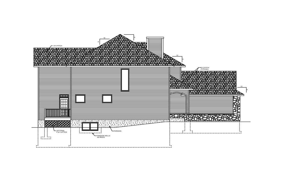 Mobile left elevation