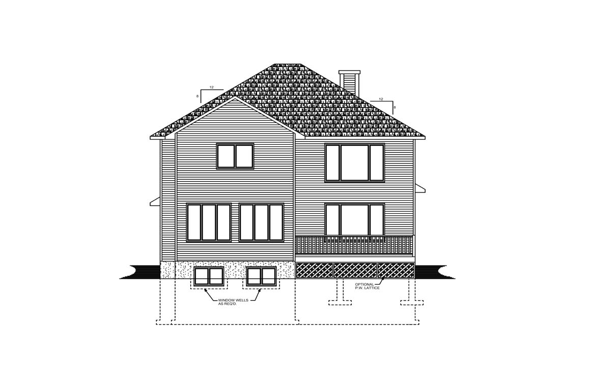 Mobile back elevation