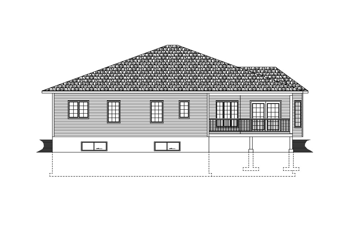 Mobile back elevation