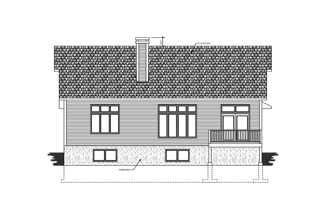 Mobile back elevation
