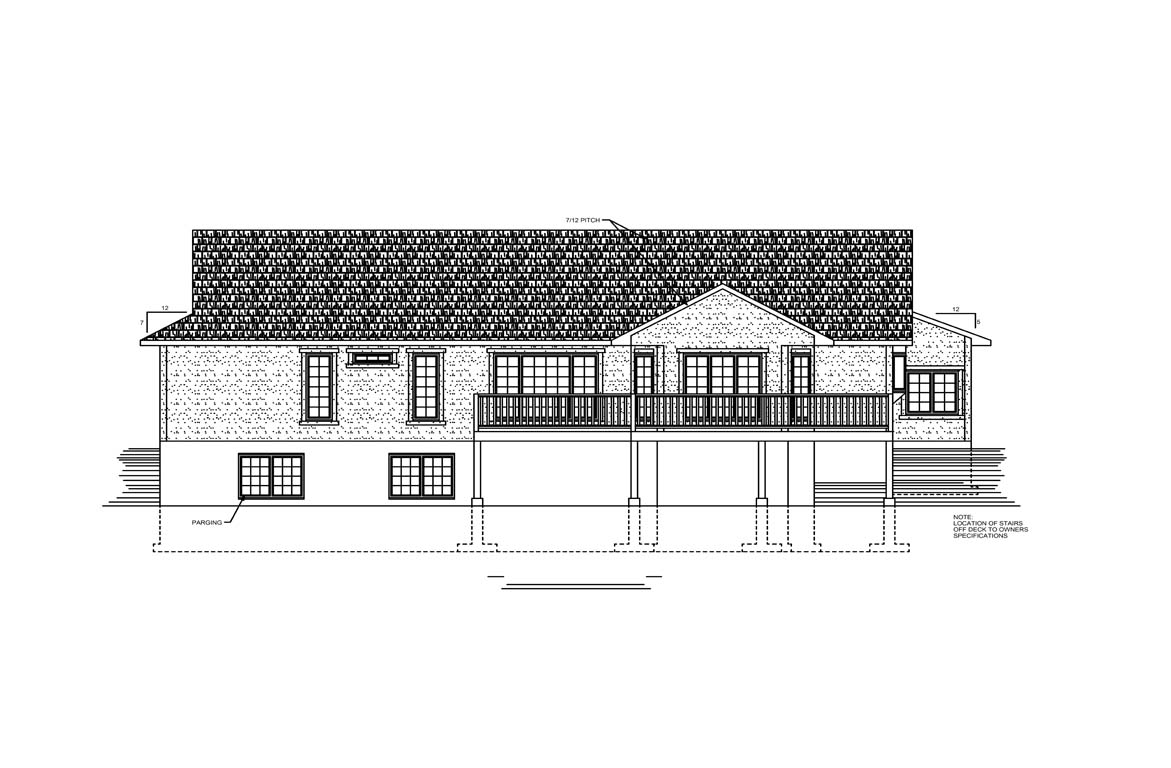 Mobile back elevation