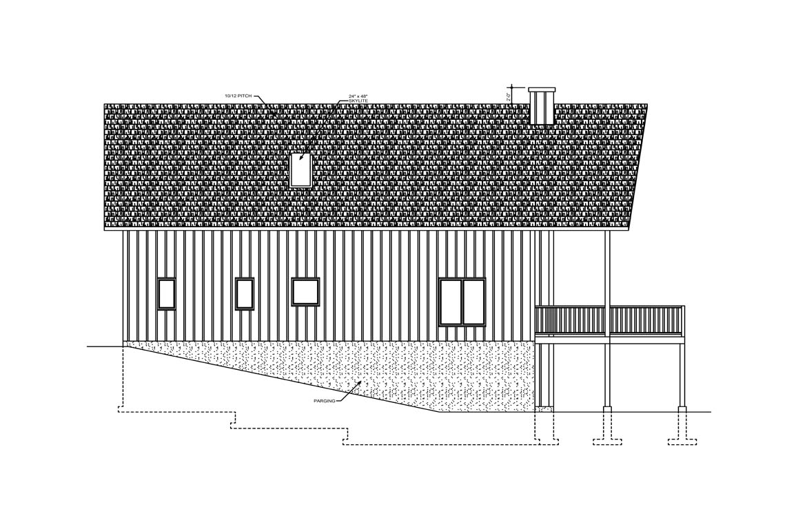 Mobile left elevation