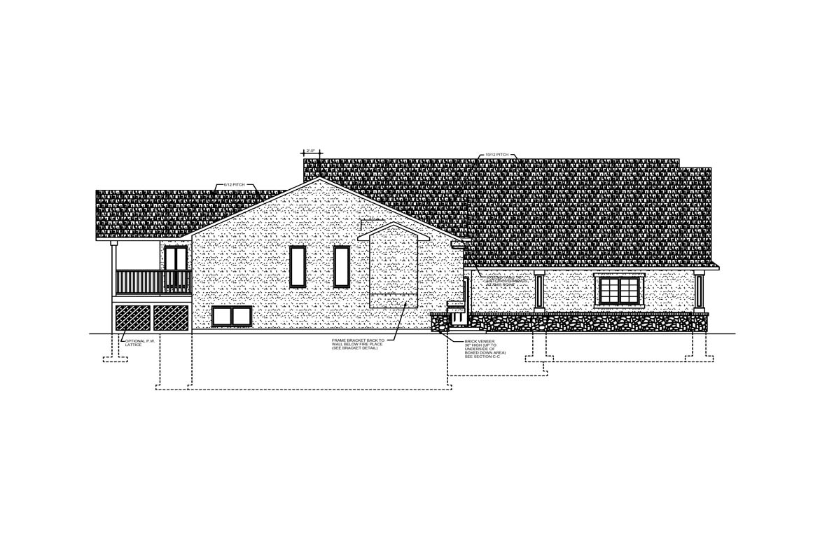 Mobile left elevation