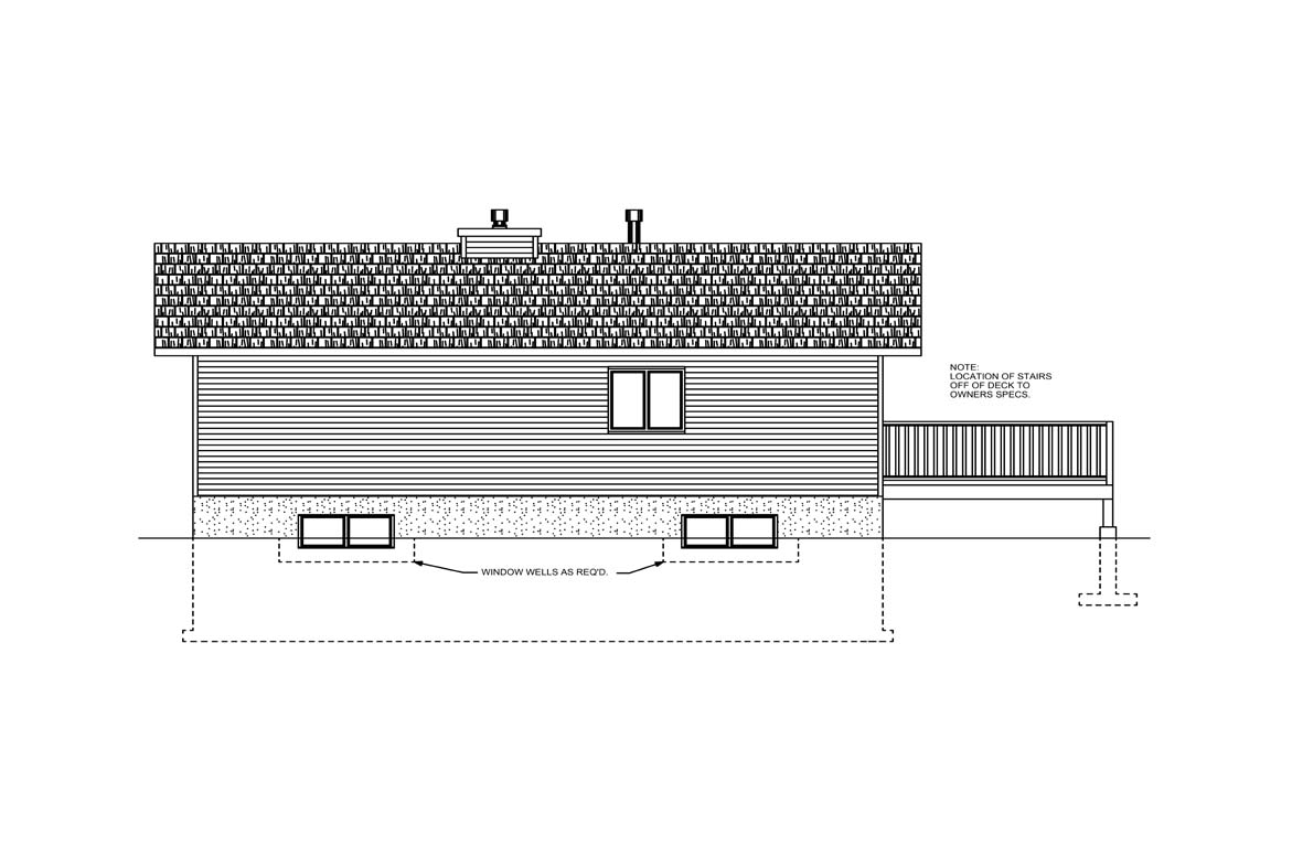 Mobile back elevation