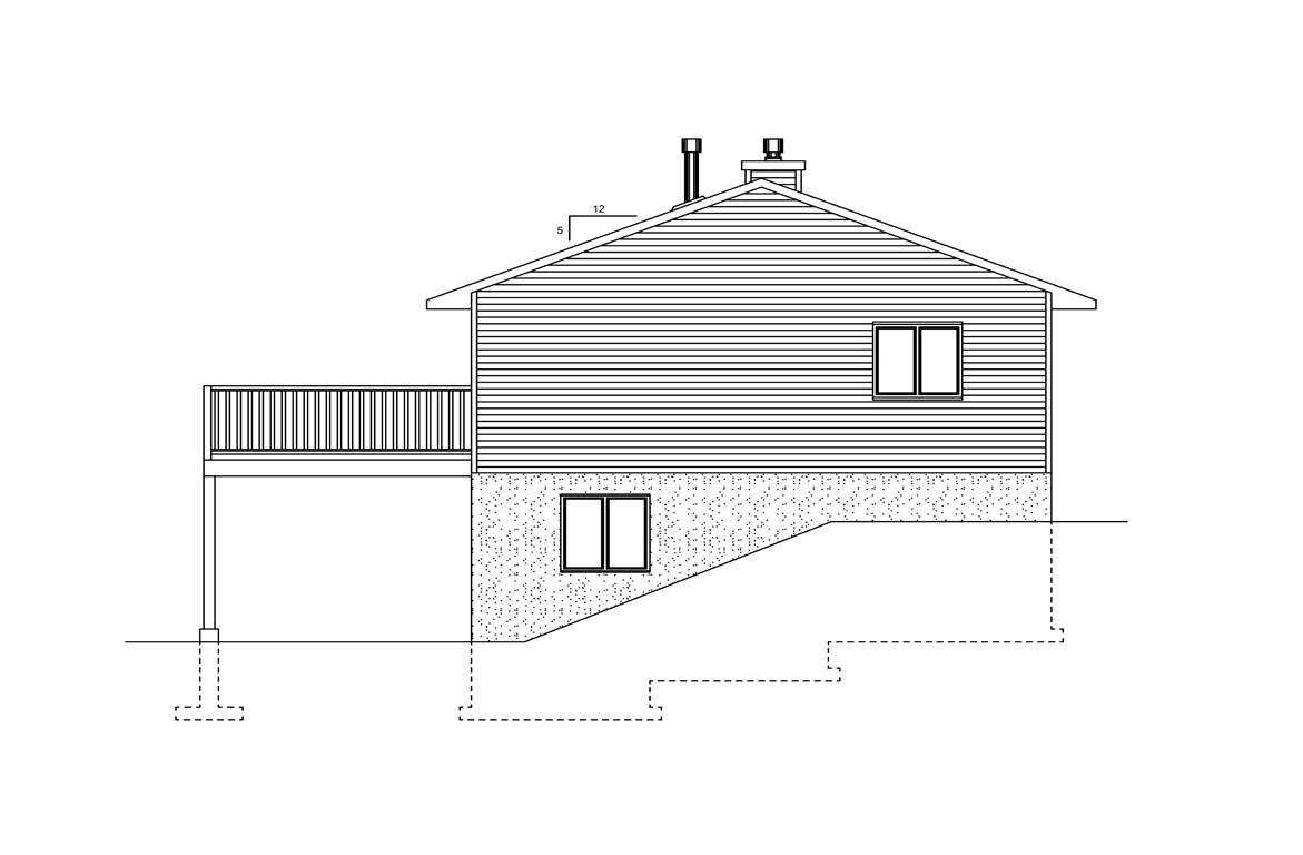 Mobile right elevation