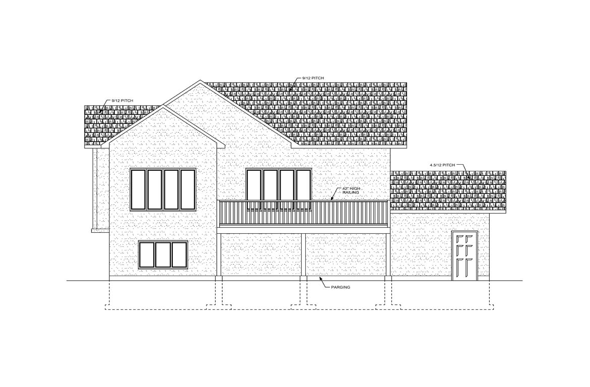 Mobile back elevation